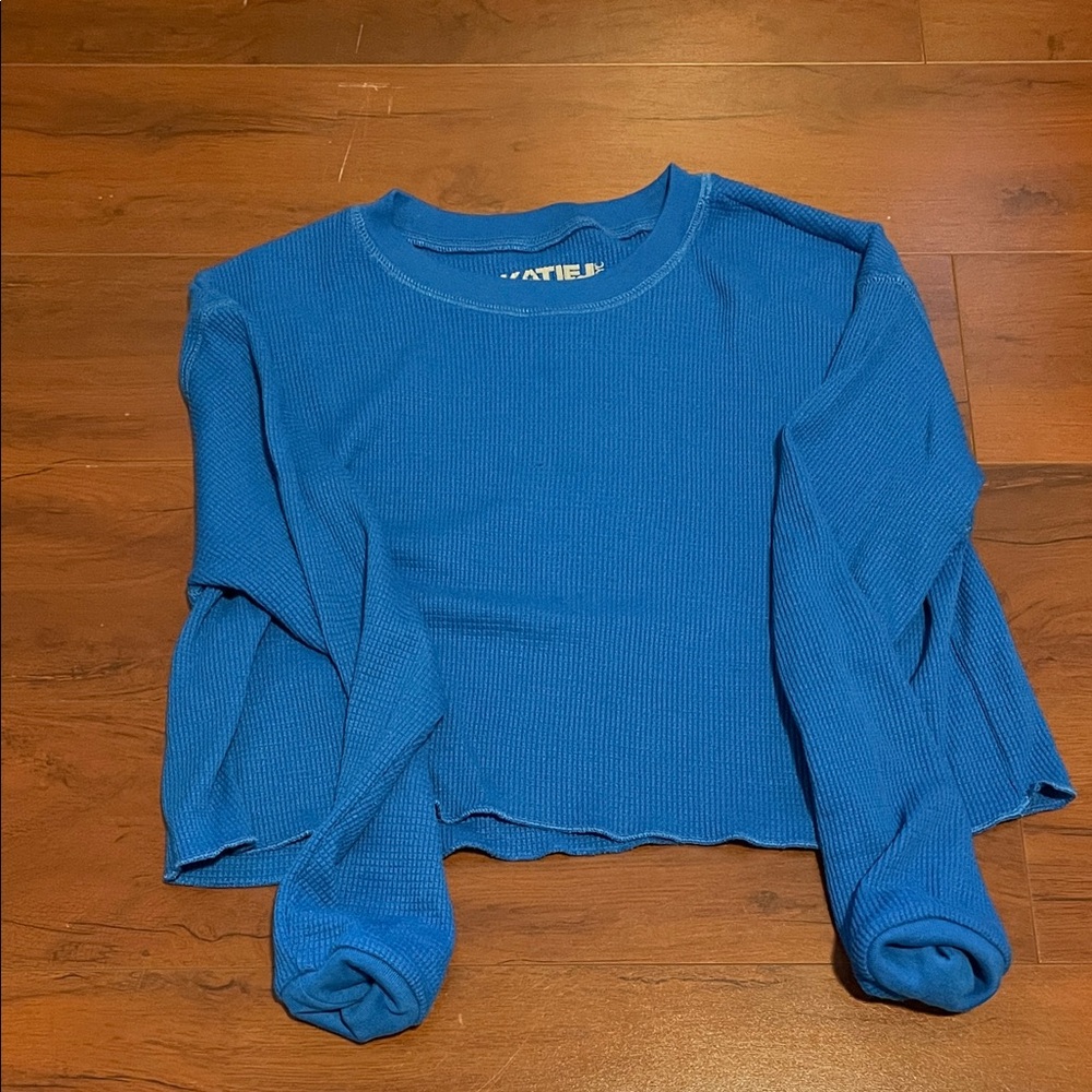 Katie J NYC Blue Women's Sweater